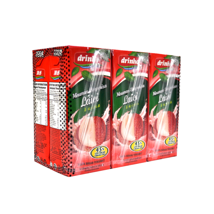 DRINHO Lychee Drink 6x250ml - Image 3