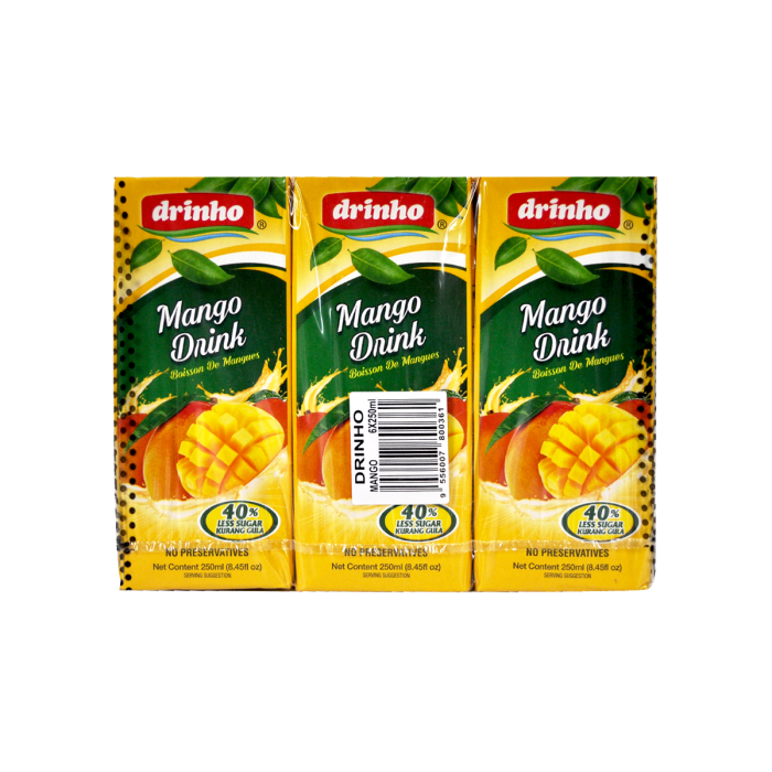 DRINHO Mango Drink 6x250ml - Image 2