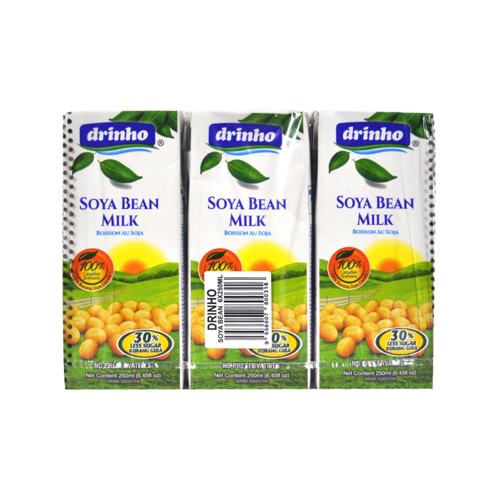 DRINHO Soya Bean Milk 6x250ml - Image 2