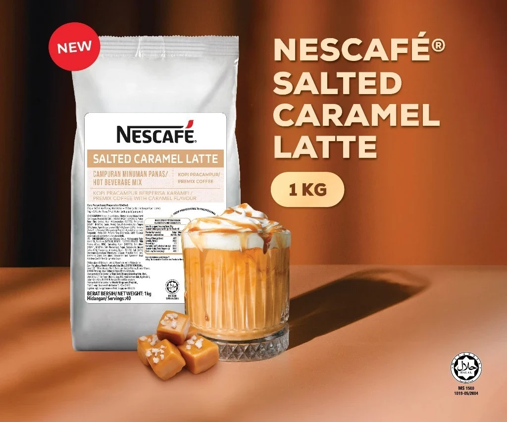 NESCAFE Salted Caramel Latte - 1kg