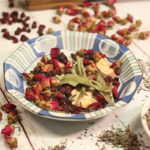 Dried Lavender Rose Flower 2 packs 26g